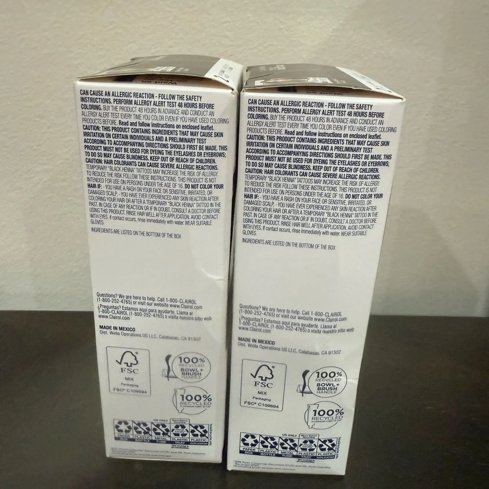 NWT Bundle of 2 Clairol Root Touch-Up Colorblend matches black shades